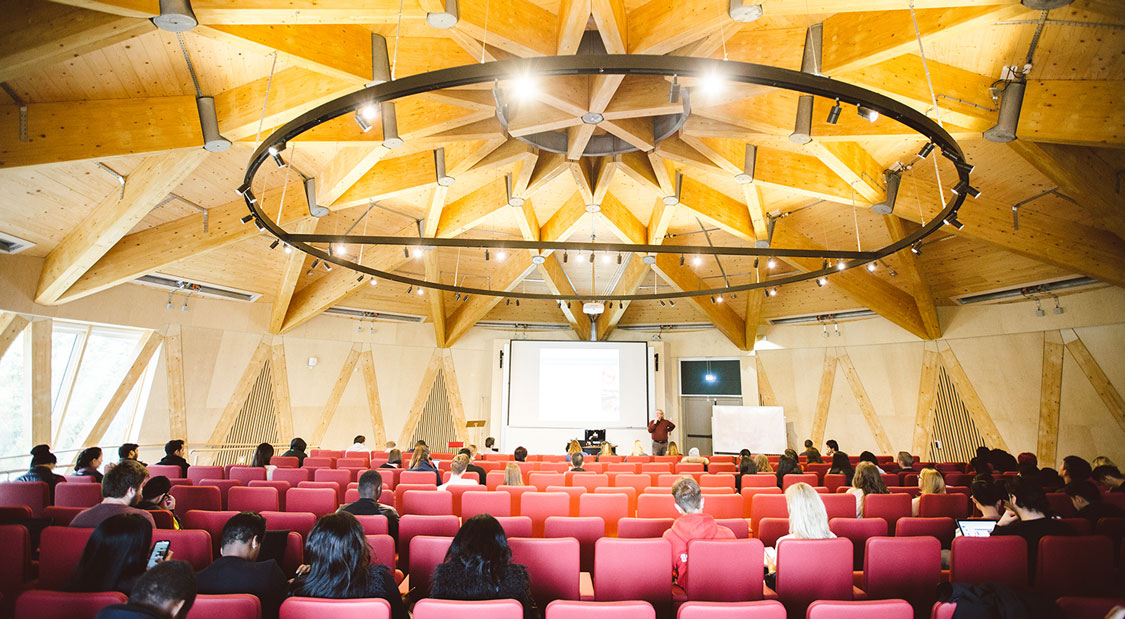 The architecture in the Essex Business School is sure to inspire you