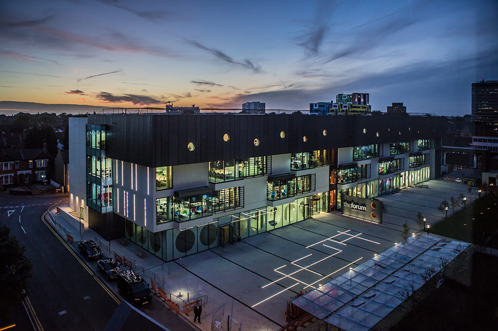 Make use of the 24-hour facilities at The Forum, Southend