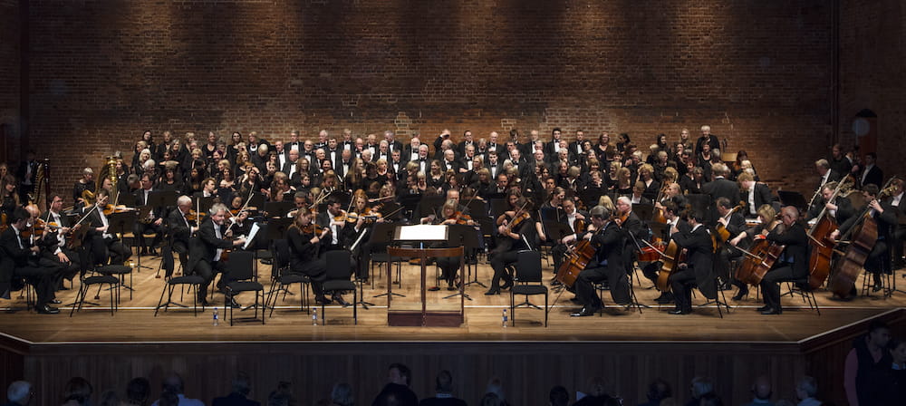 University of Essex Choir performing at Snape Maltings)