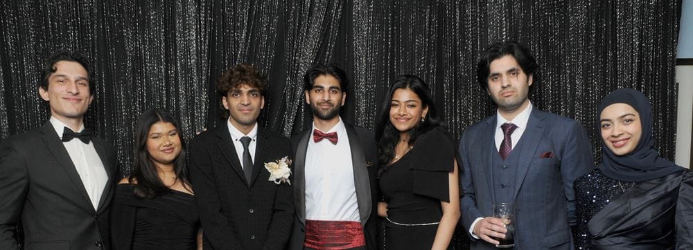 The Law Society Executive Team for 2024-25 at the Essex Law Ball
