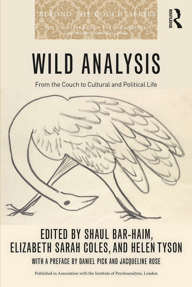 Book cover for Wild Analysis showing a swan)