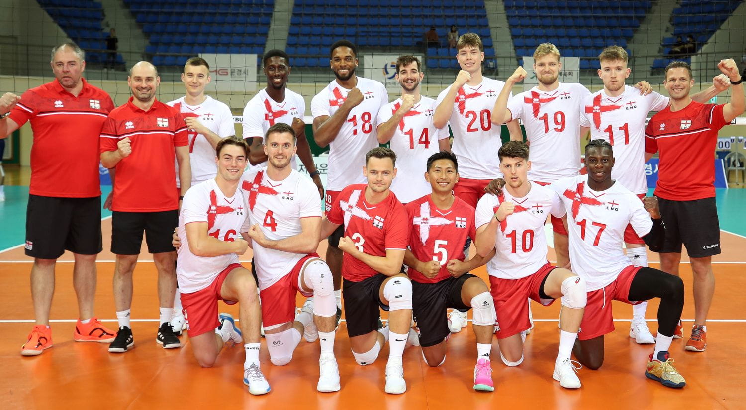 The team in Korea