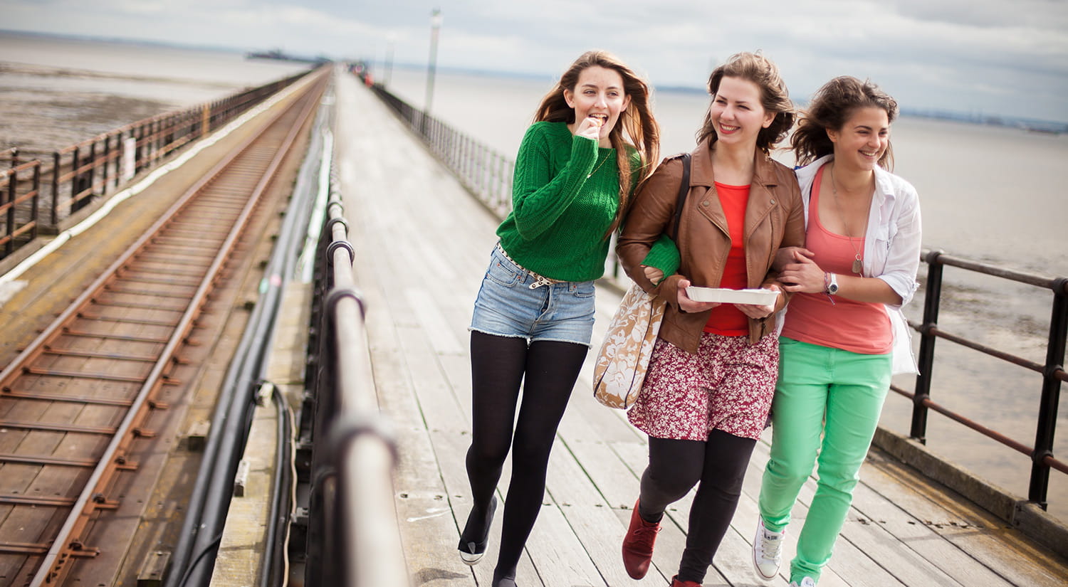 You can take a walk with friends down the world's longest pleasure pier
