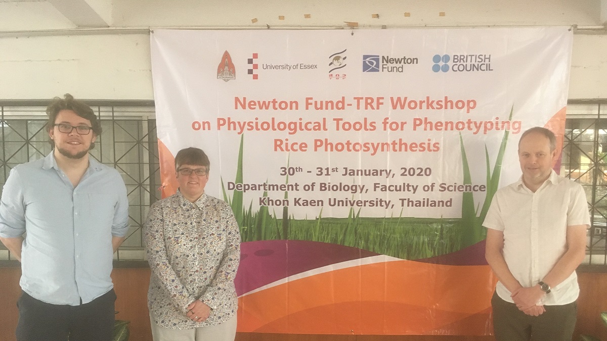 A workshop was held at Khon Kaen University, Thailand in January 2020)